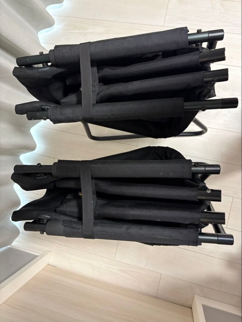 【値下中】THE NORTH FACE アウトドアチェア 2脚セット ブラック