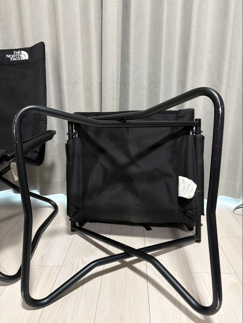 【値下中】THE NORTH FACE アウトドアチェア 2脚セット ブラック
