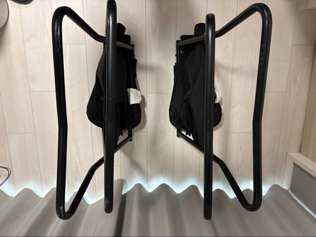 【値下中】THE NORTH FACE アウトドアチェア 2脚セット ブラック