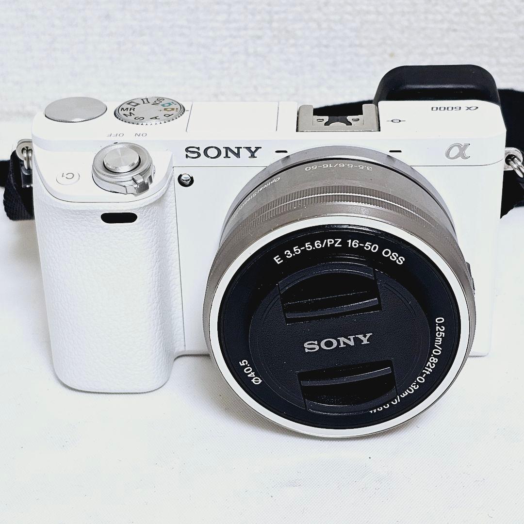 SONY α6000 ミラーレス一眼カメラ パワーズームレンズキッ卜