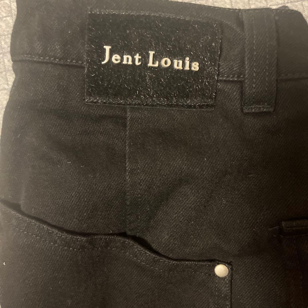 Jent Louis ブラック ワイドパンツ