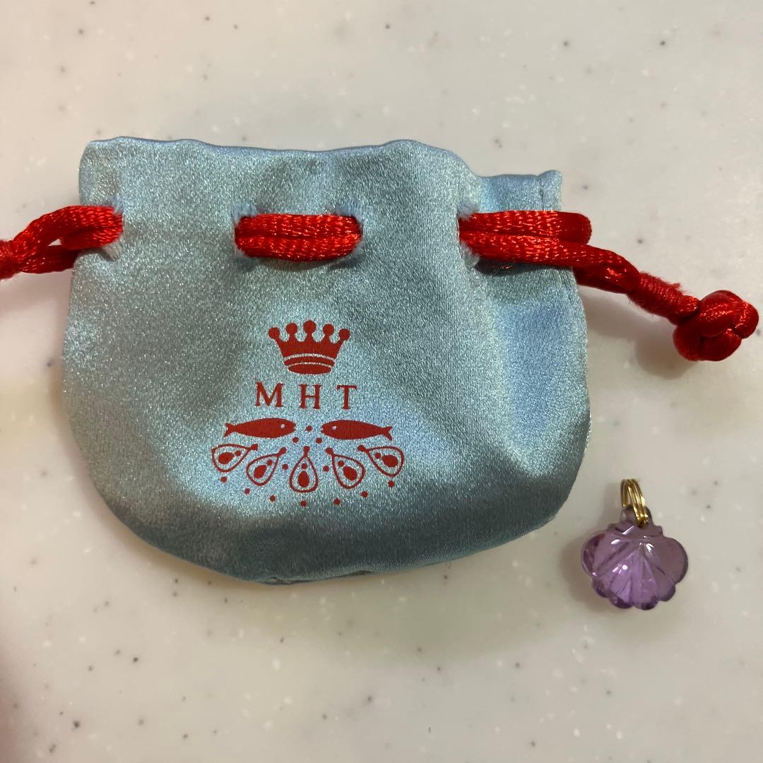 マリーエレーヌドゥタイヤック　シェルペンダント　アメジスト