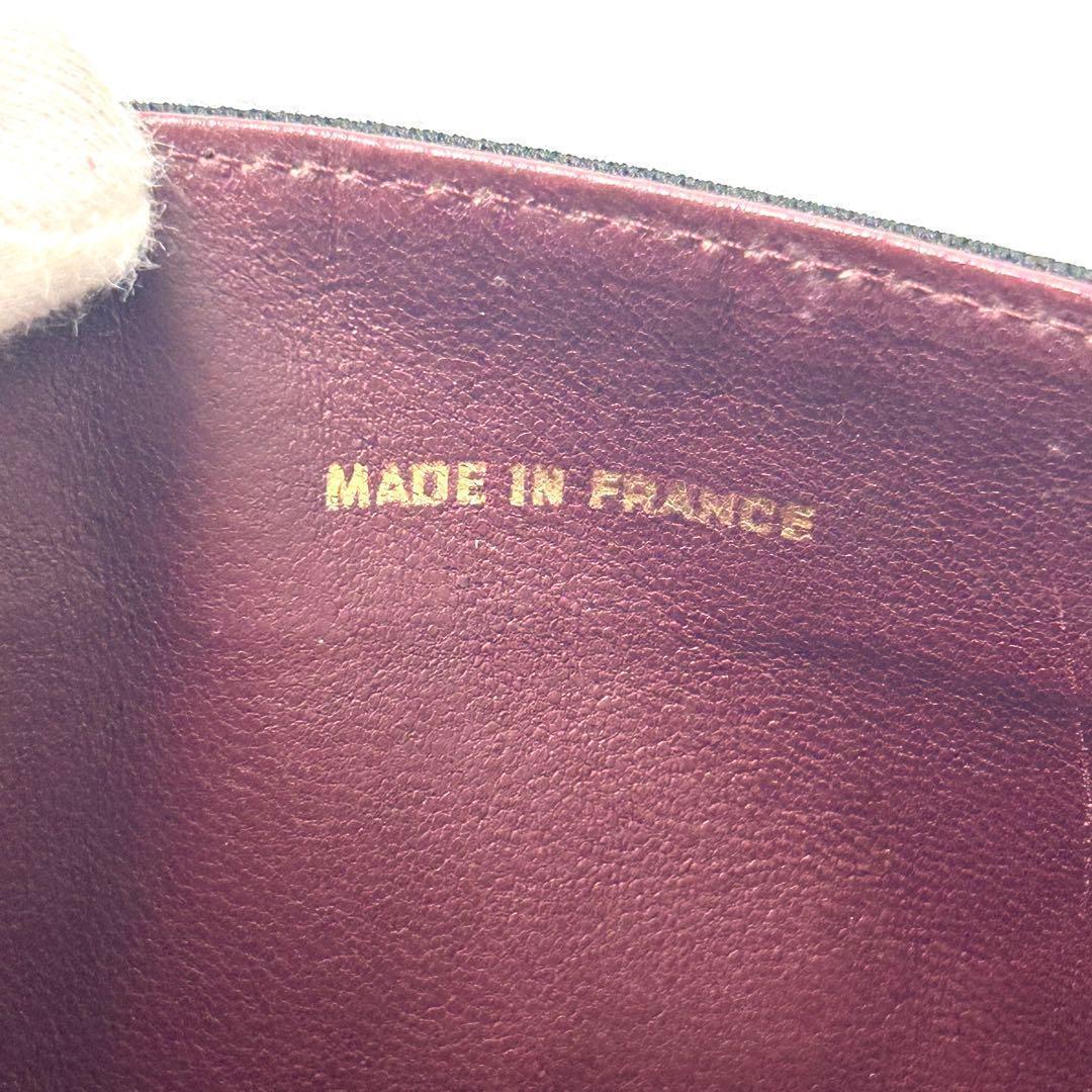 シャネル　マトラッセ コットン　ダブルフラップ　Wチェーン　ショルダーバッグ