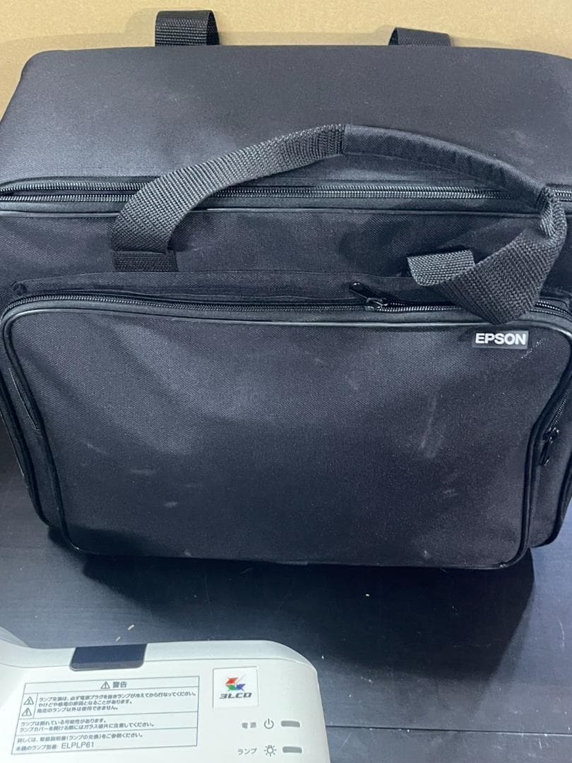 EPSON EB-430 プロジェクター本体 リモコン付き 494時間