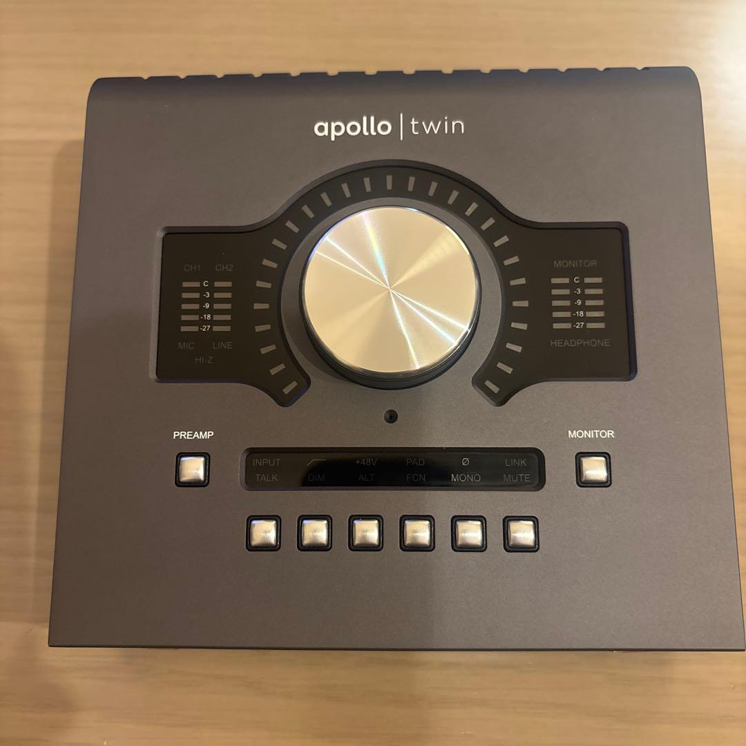 apollo twin MKII DUO オーディオインターフェイス