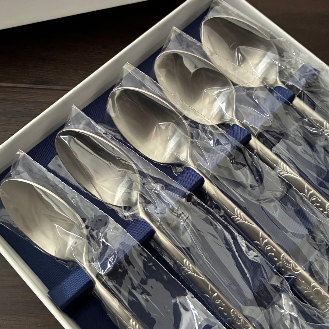 ロイヤルコペンハーゲン シェラン スプーン 5本