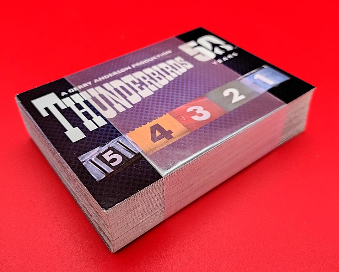 【日本未発売】サンダーバード　50周年記念　トレーディング カード　全種類未開封