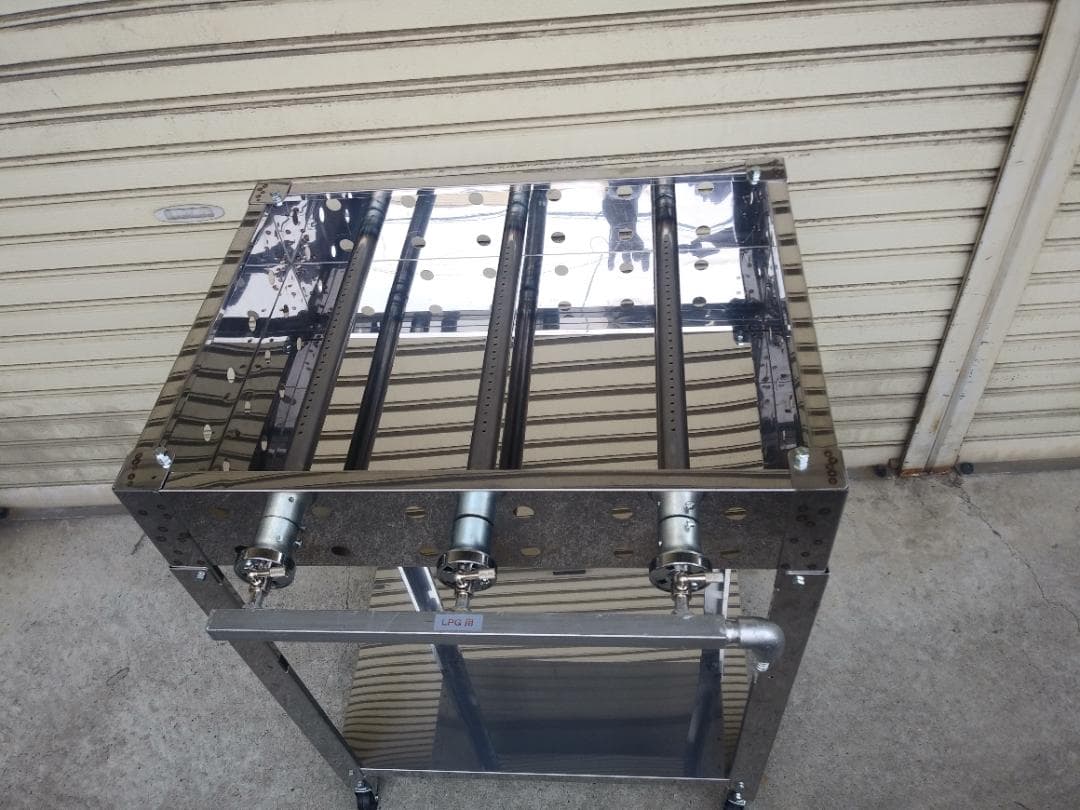 売れてます 専用台付き 鉄板焼き ガスグリラー グリドル 道の駅 プロ仕様 祭