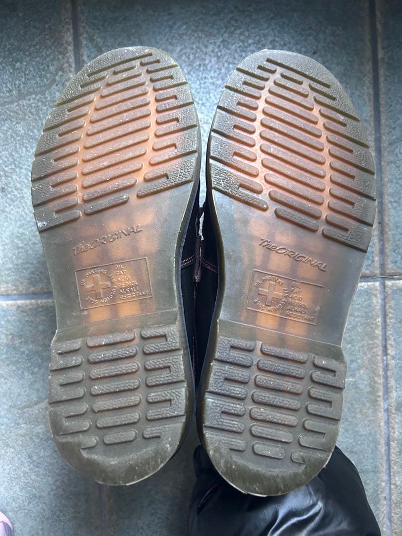 Dr.Martinエイドリアンタッセルローファー（チェリーレッド)