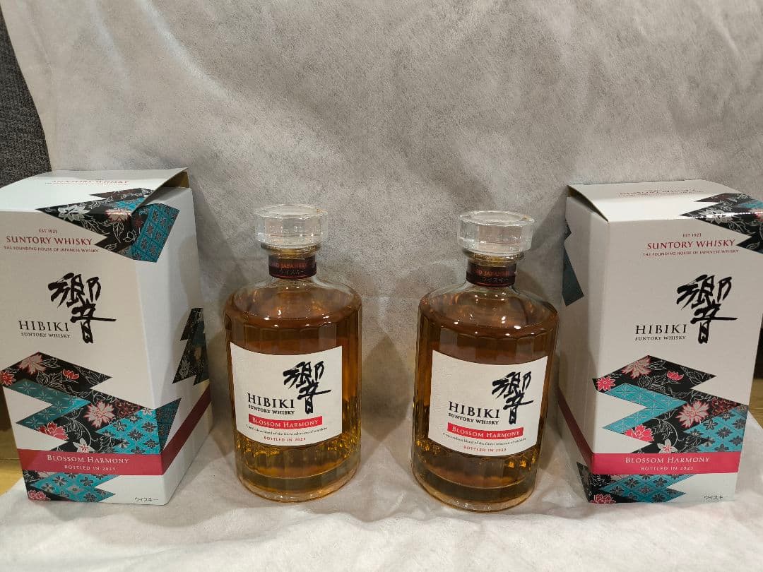 山崎リミテッドエディション2022,2023響ブロッサムハーモニー2023年2本