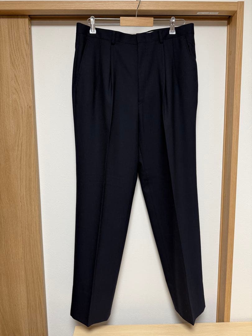 美品　ダーバン　スーツセットアップ　ネイビー　XL AB7 ウール100%