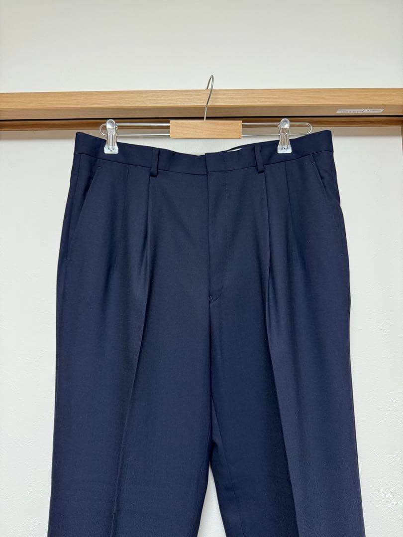 美品　ダーバン　スーツセットアップ　ネイビー　XL AB7 ウール100%