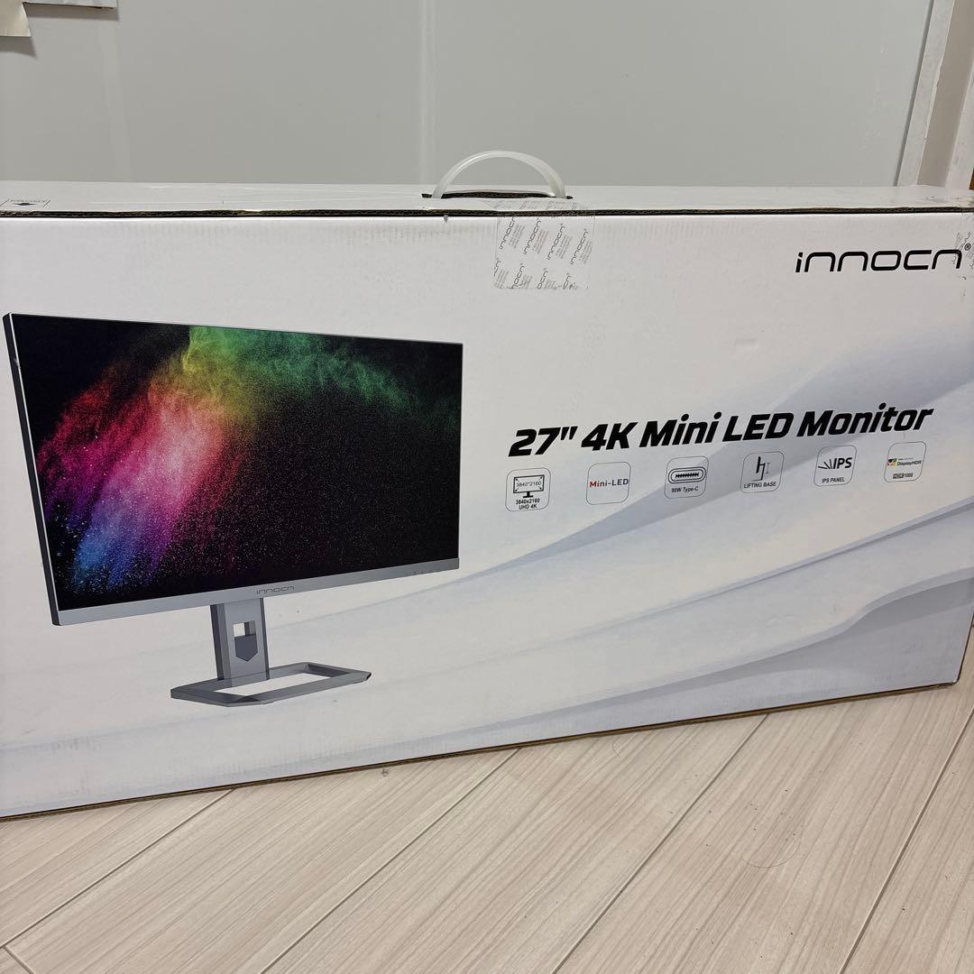 Innocn 27インチ 4K MiniLED ゲーミングモニター