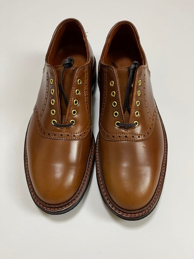 Alden × Leffot Whiskey Saddles D1307C
