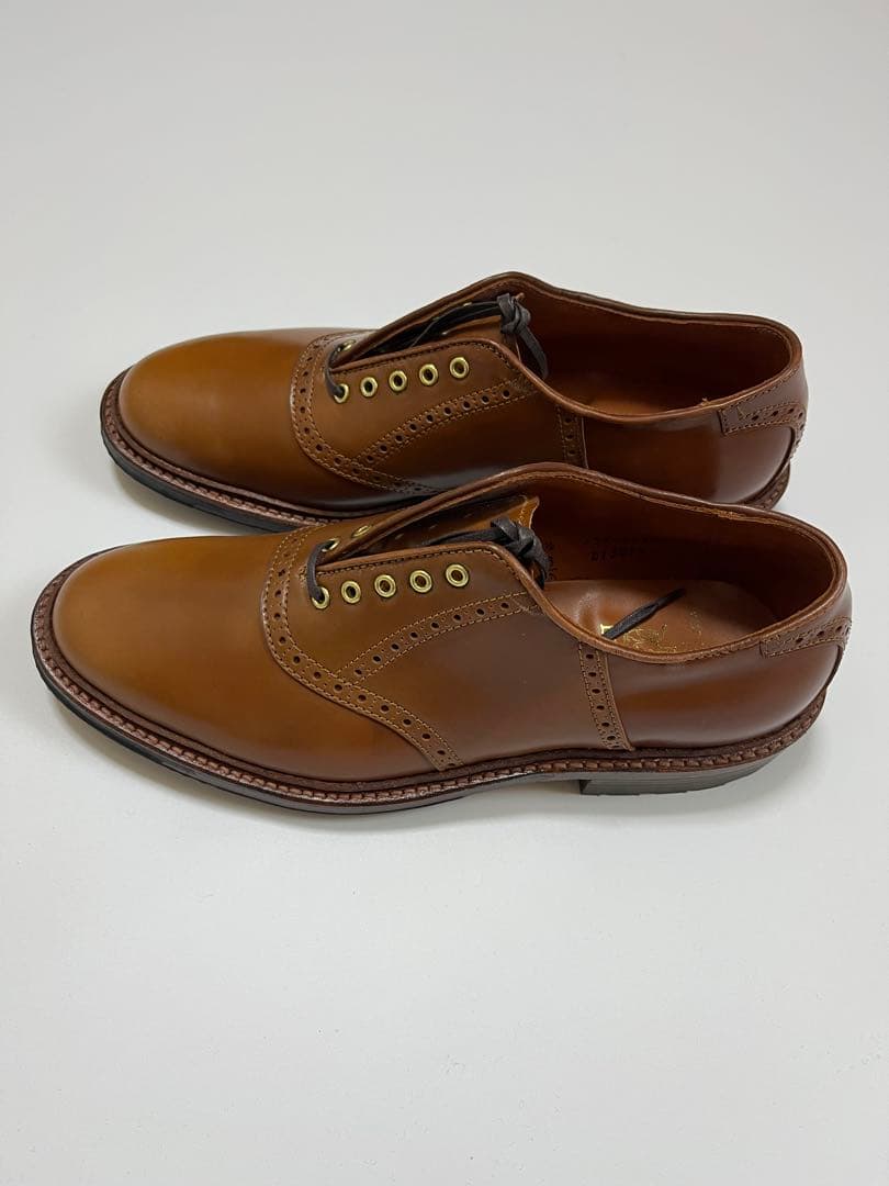 Alden × Leffot Whiskey Saddles D1307C