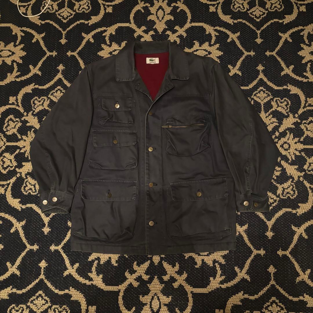 LACOSTE マルチポケット ジャケット ファティーグタイプ ジャケット