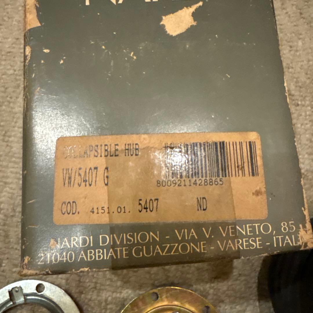 NARDI ステアリングハブキット　vw 5407g ホーンボタン　ボス