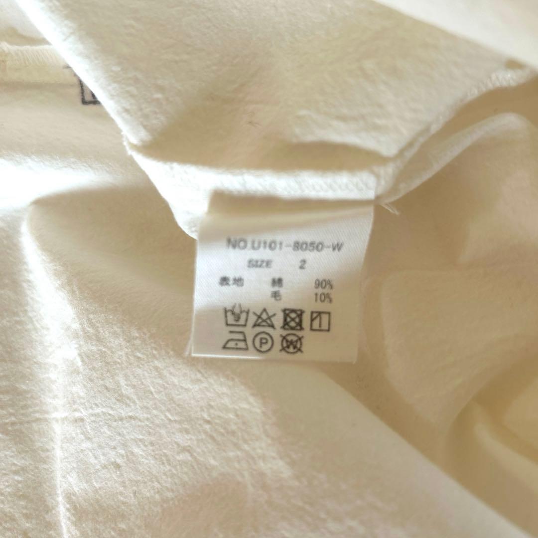 ルナ様　HUIS 遠州織物 バンドカラー ギャザー　シャツ