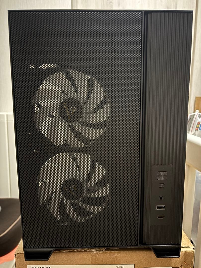 245KF、RTX5060ti16GB搭載、自作デスクトップPC