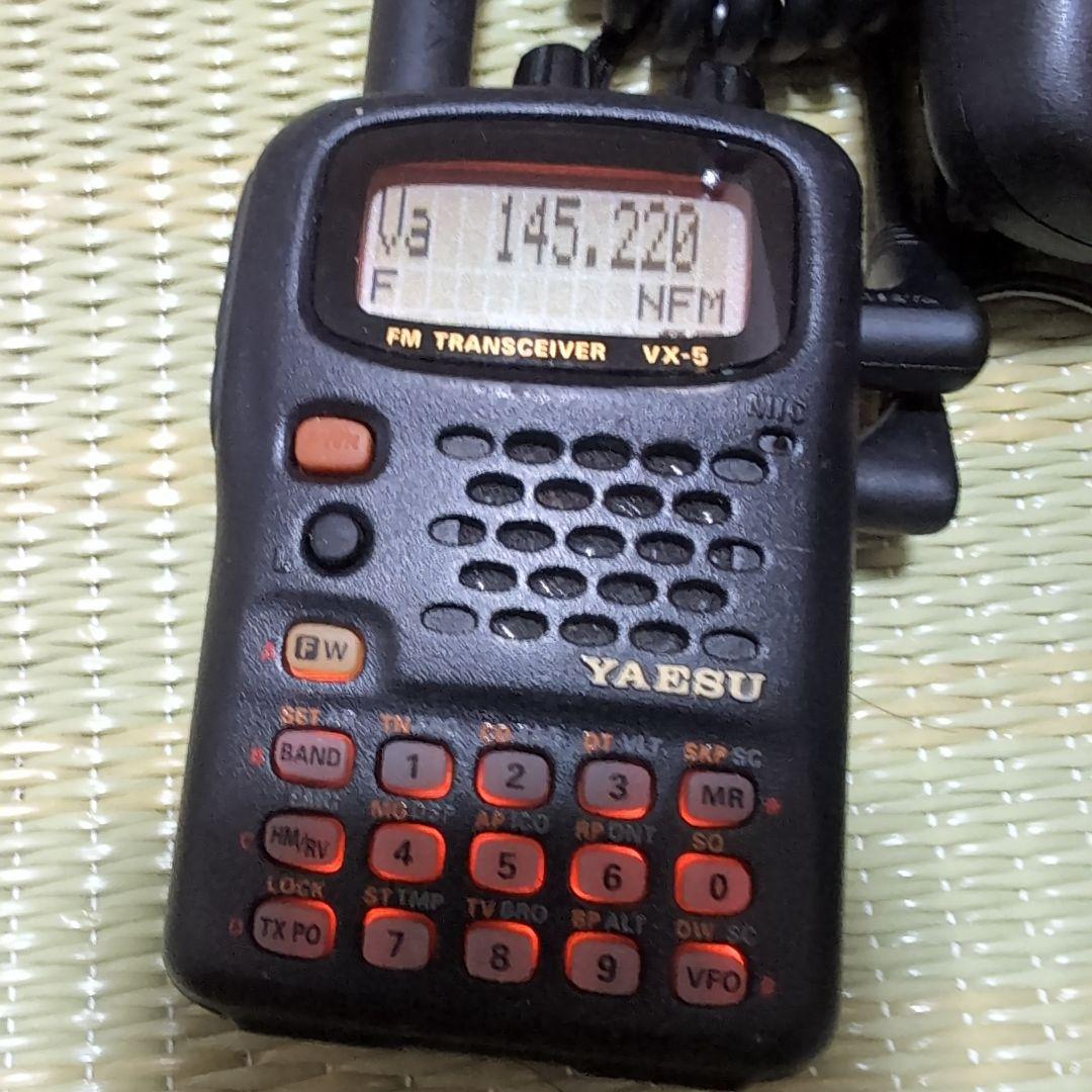 YAESU VX-5 トランシーバー 145.220MHz　2台セット　ジャンク