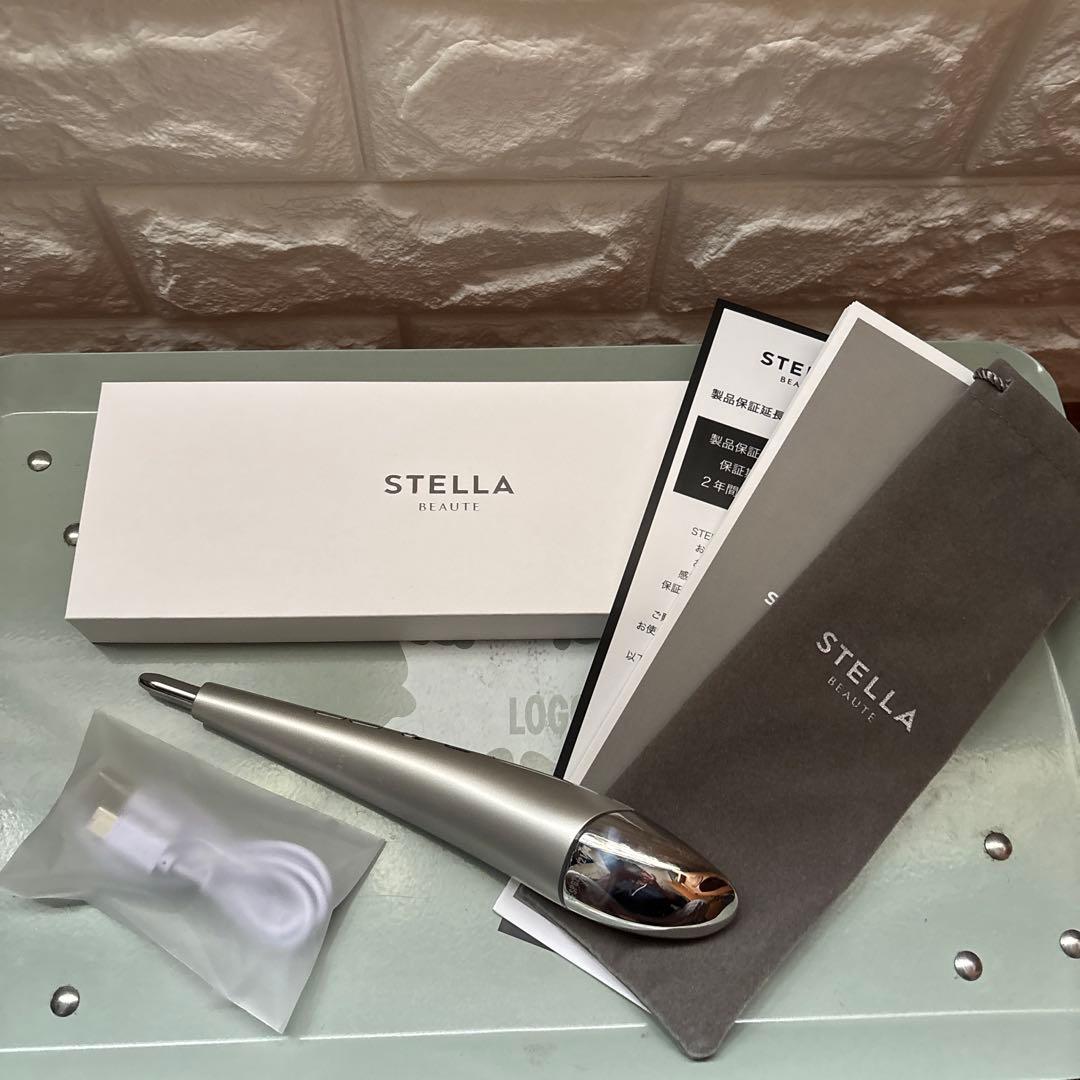 STELLA 美顔器 シルバー 専用ポーチ付き