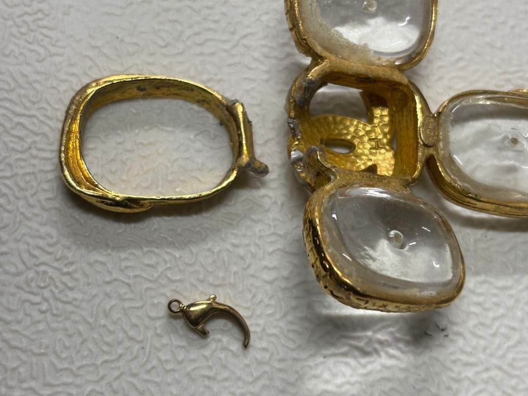 CHANEL シャネル ヴィンテージ アクセサリー ジャンク ココマーク 破損