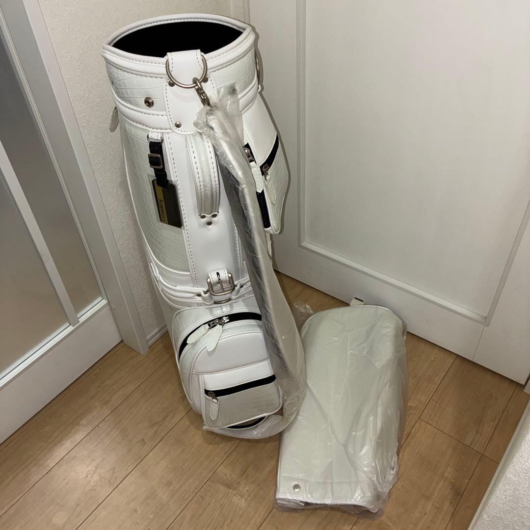 レア　キャスコ｜kasco ゴルフ キャディバッグ クロコ