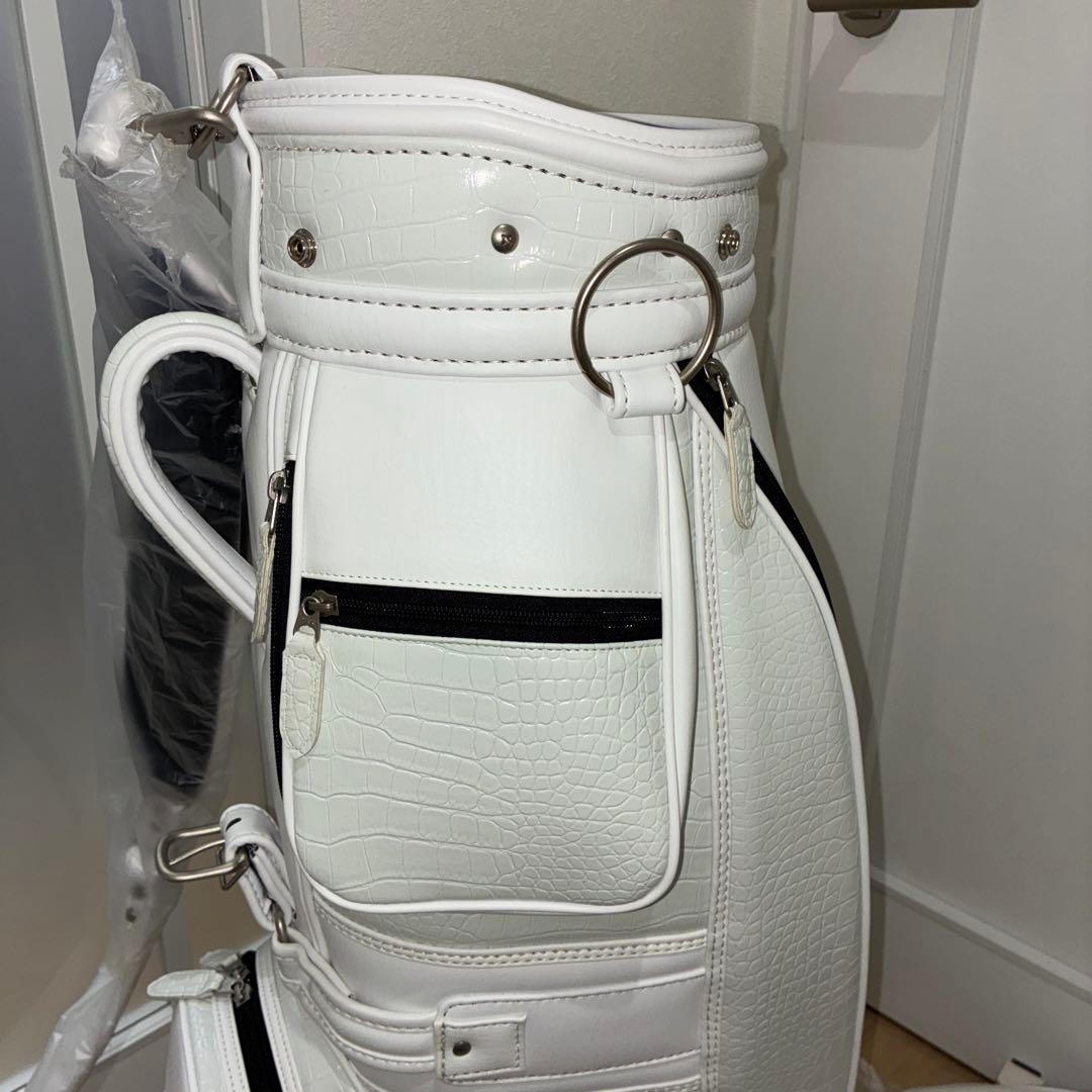 レア　キャスコ｜kasco ゴルフ キャディバッグ クロコ