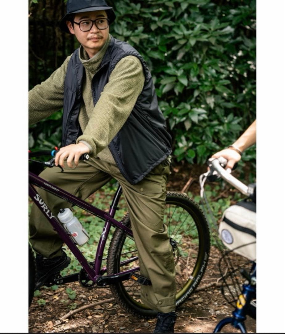 THE BLUE LUG pilgrim surf ベスト チャコール　L