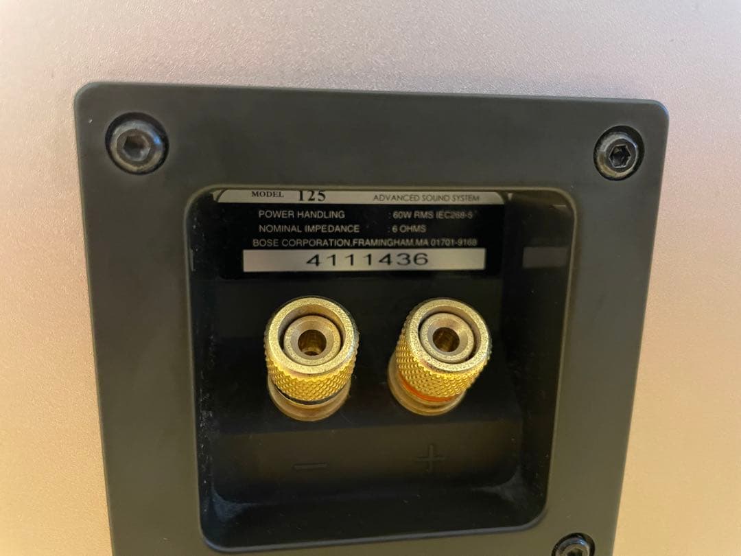 BOSE125連番＋スピーカースタンドMS-2 美品