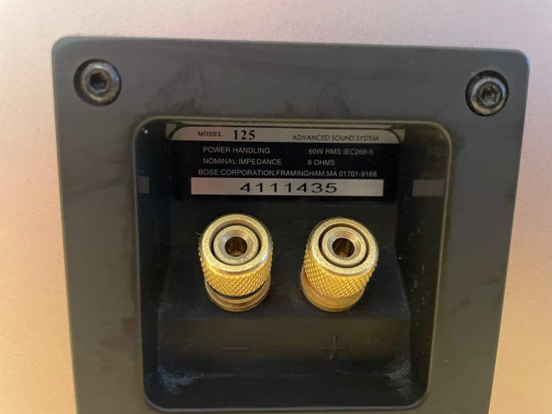 BOSE125連番＋スピーカースタンドMS-2 美品