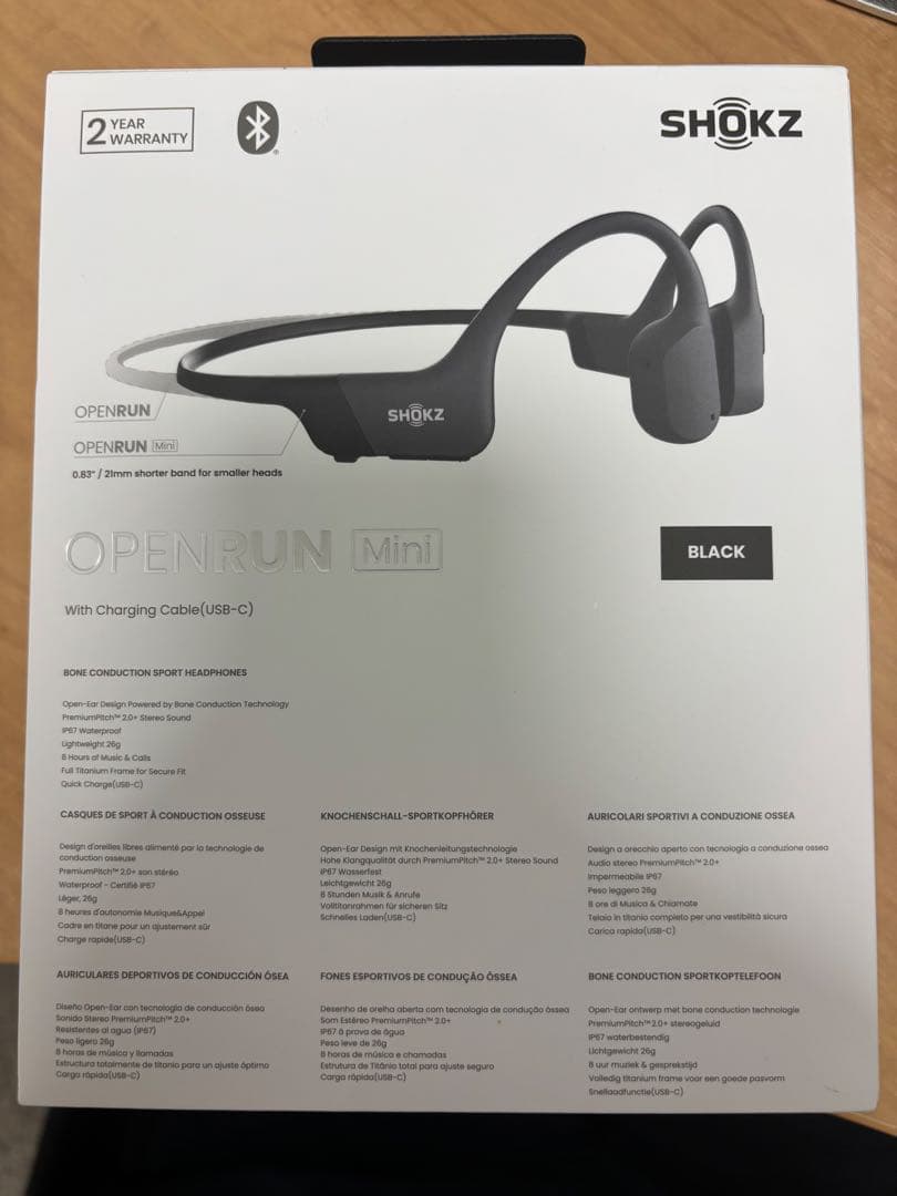 イヤホン Shokz openrun mini c-type