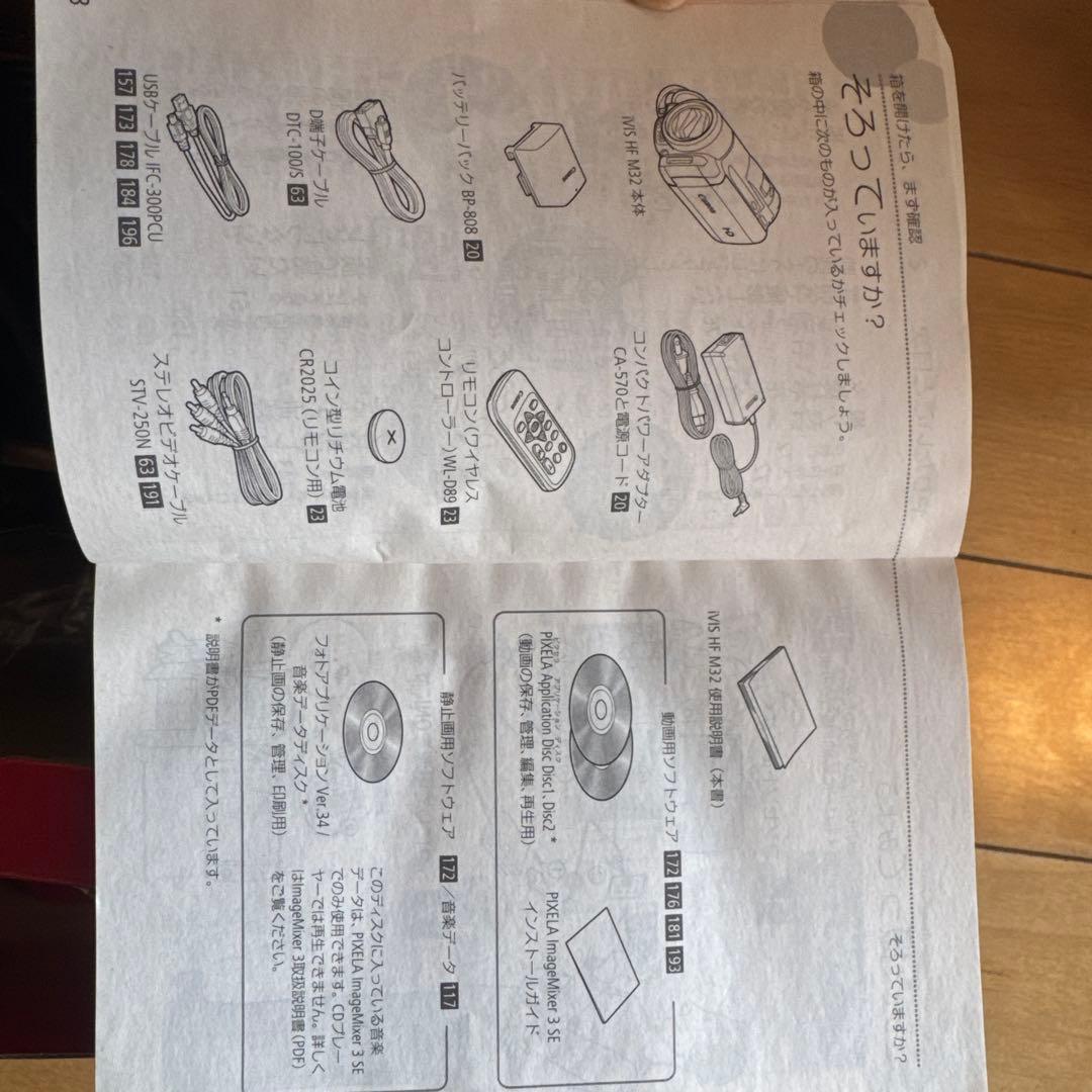 ビデオカメラ Canon HFM32