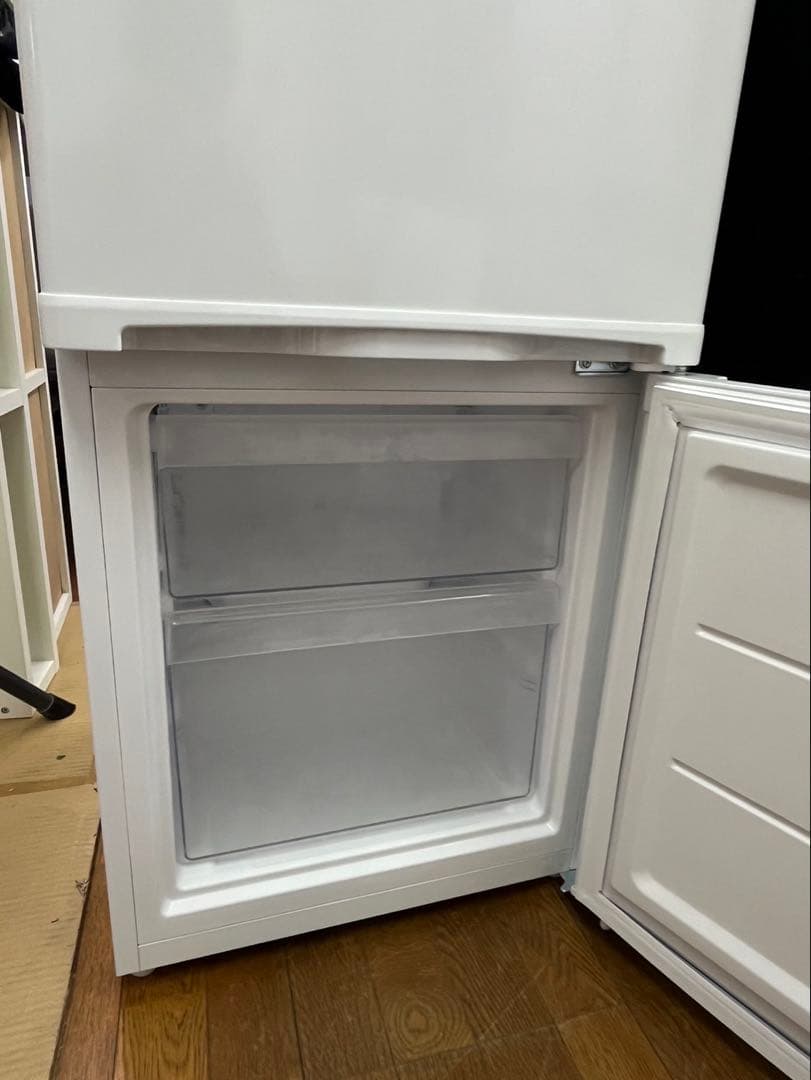冷蔵庫 2ドア 140L 2023年 maxzen JR139HM01WH 白