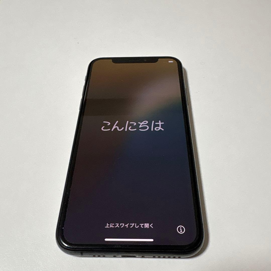 iPhone XS 256GB SIMフリー　スペースグレー　美品