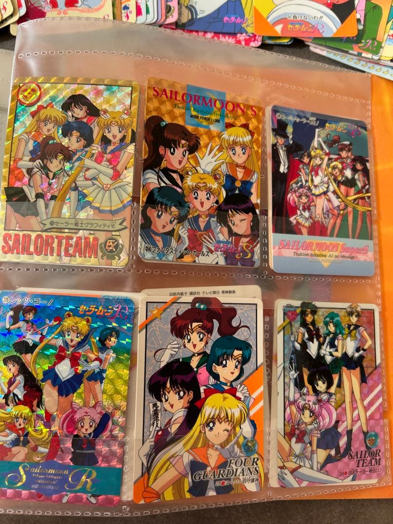 セーラームーンカードandファイル　おまけ付き