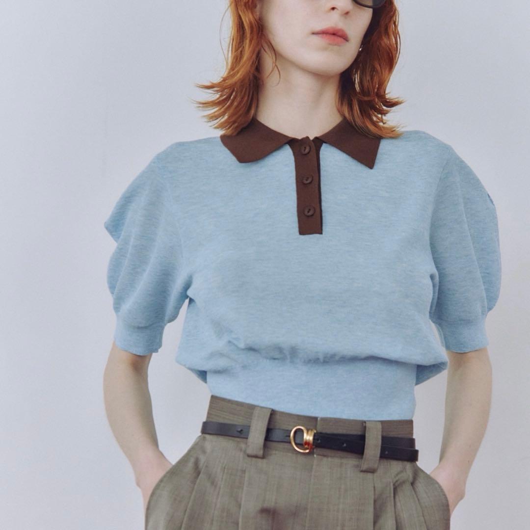 ★ゆず★Adam et Rope' /ラミーニットポロシャツ