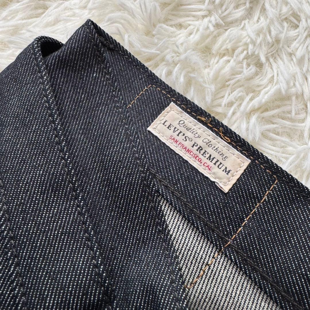 【極美品】 Levi's EDIFICE 別注バギー ワイドデニム W32