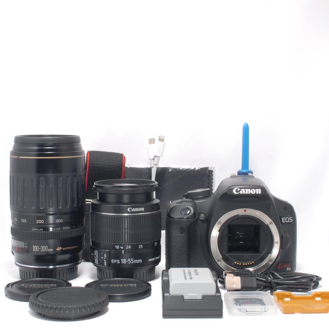 ⭐️スマホ転送OK⭐️Canon Kiss X3 キャノン　デジタル一眼