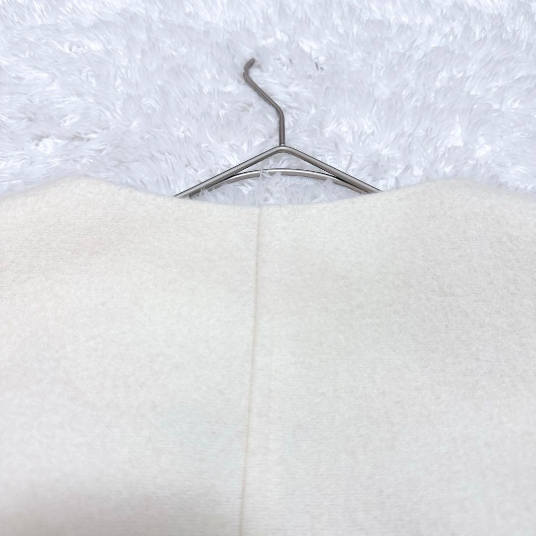 お値下げ✨AKIRA NAKA アキラナカ ノーカラー ウール コート