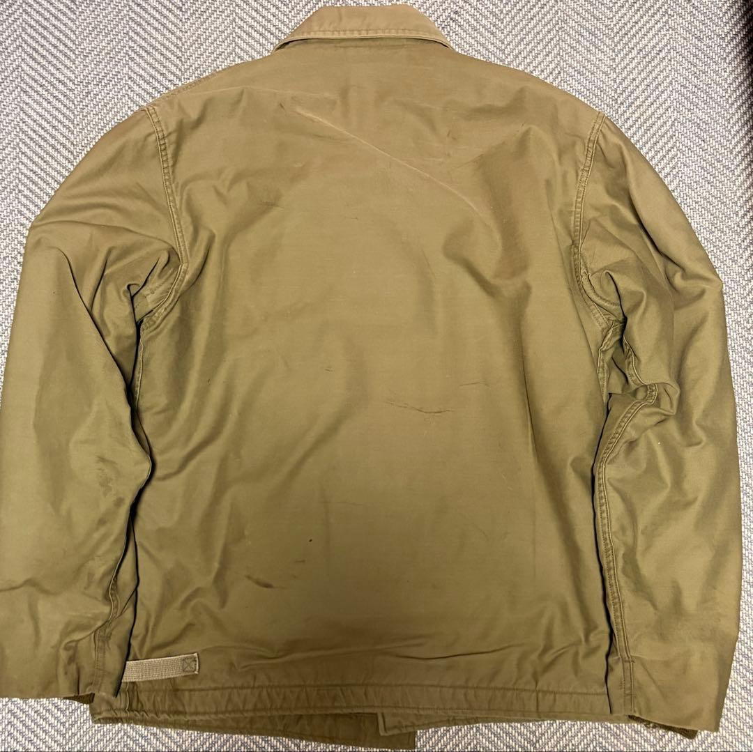 80s A-2 デッキジャケット USA LARGE