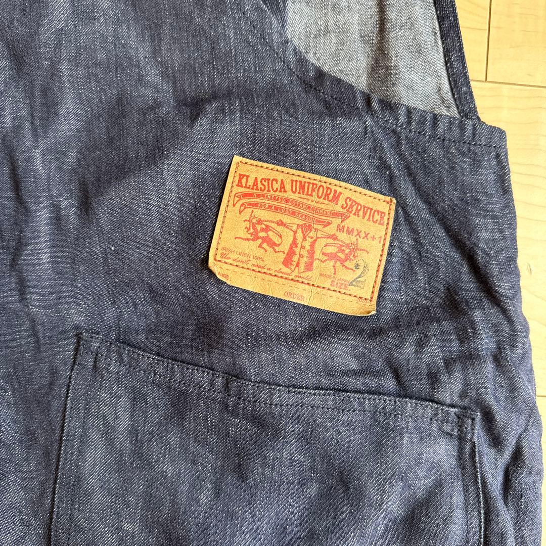 KLASICA MB OVERALL リネンデニム オーバーオール