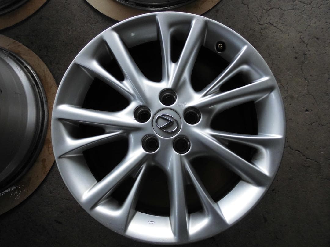 レクサス 18インチ シルバー ホイール 4本セット