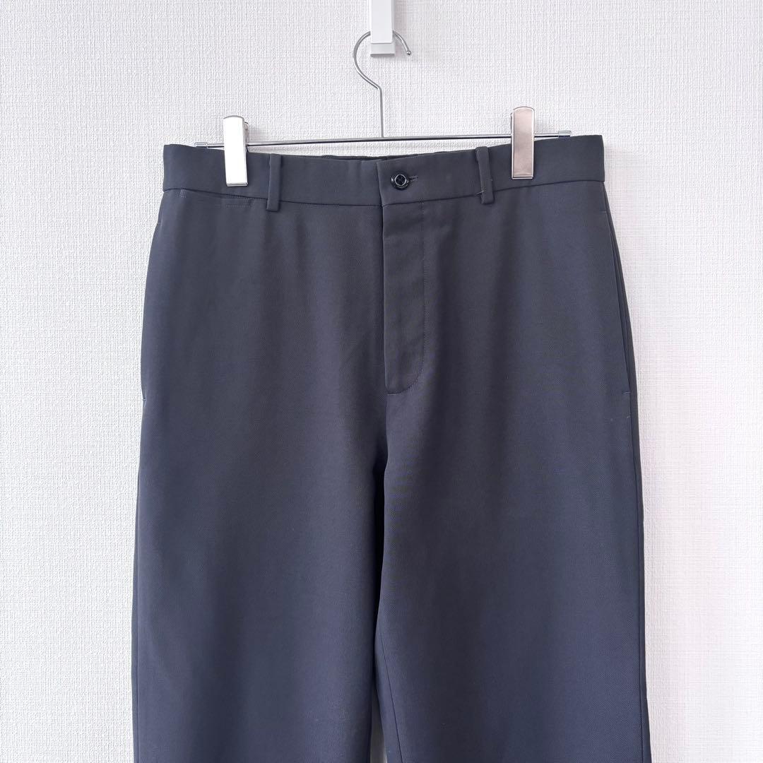 パンツ ATON BACK SATIN BASIC PANTS Gray