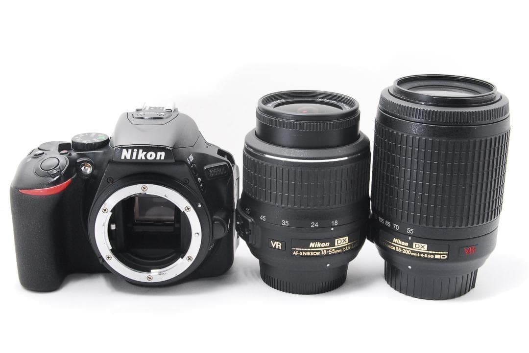 ✨ Nikon D5600 一眼レフ カメラ スマホ転送 ニコン 望遠レンズ