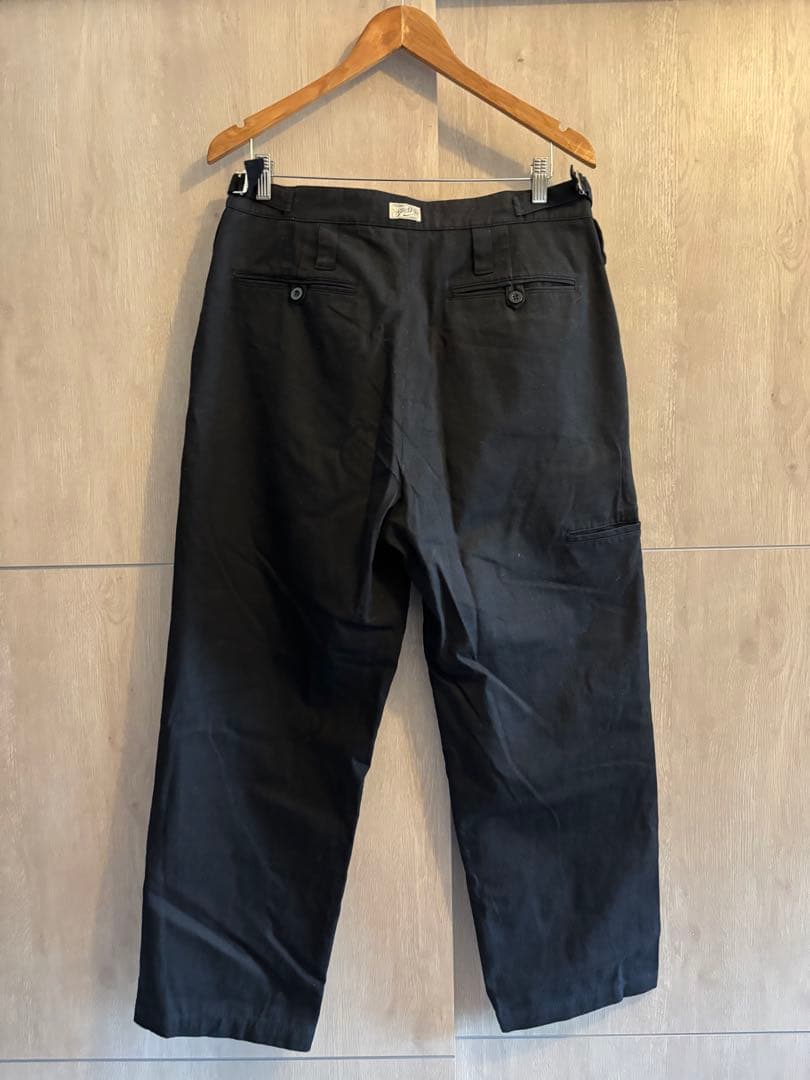 パンツ atrct Double knee work pants black