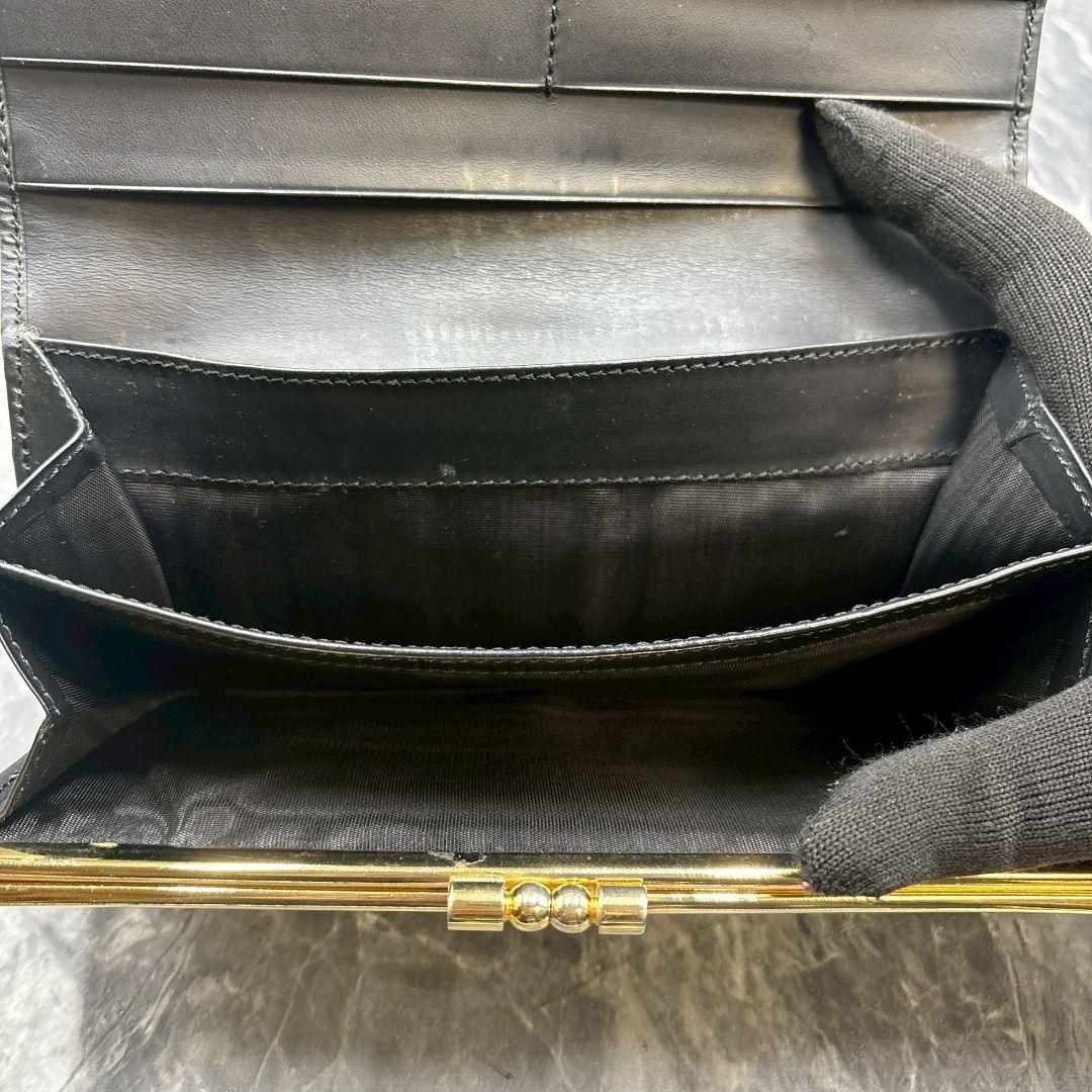 未使用級◎✨極美品✨バーバリー 二つ折り 長財布 がま口 小銭入れ ノバチェック