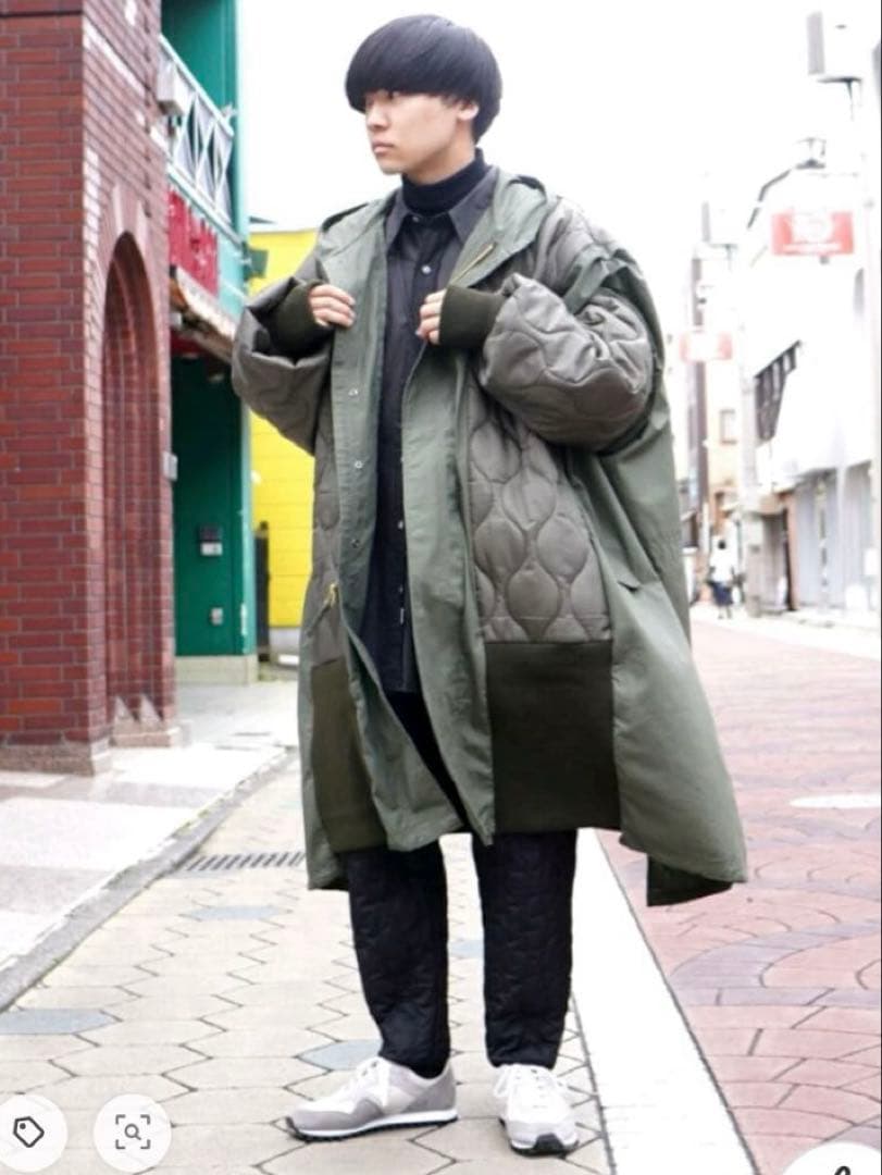 77circa キルティング リメイク中綿モッズコート 復刻版 美品 希少