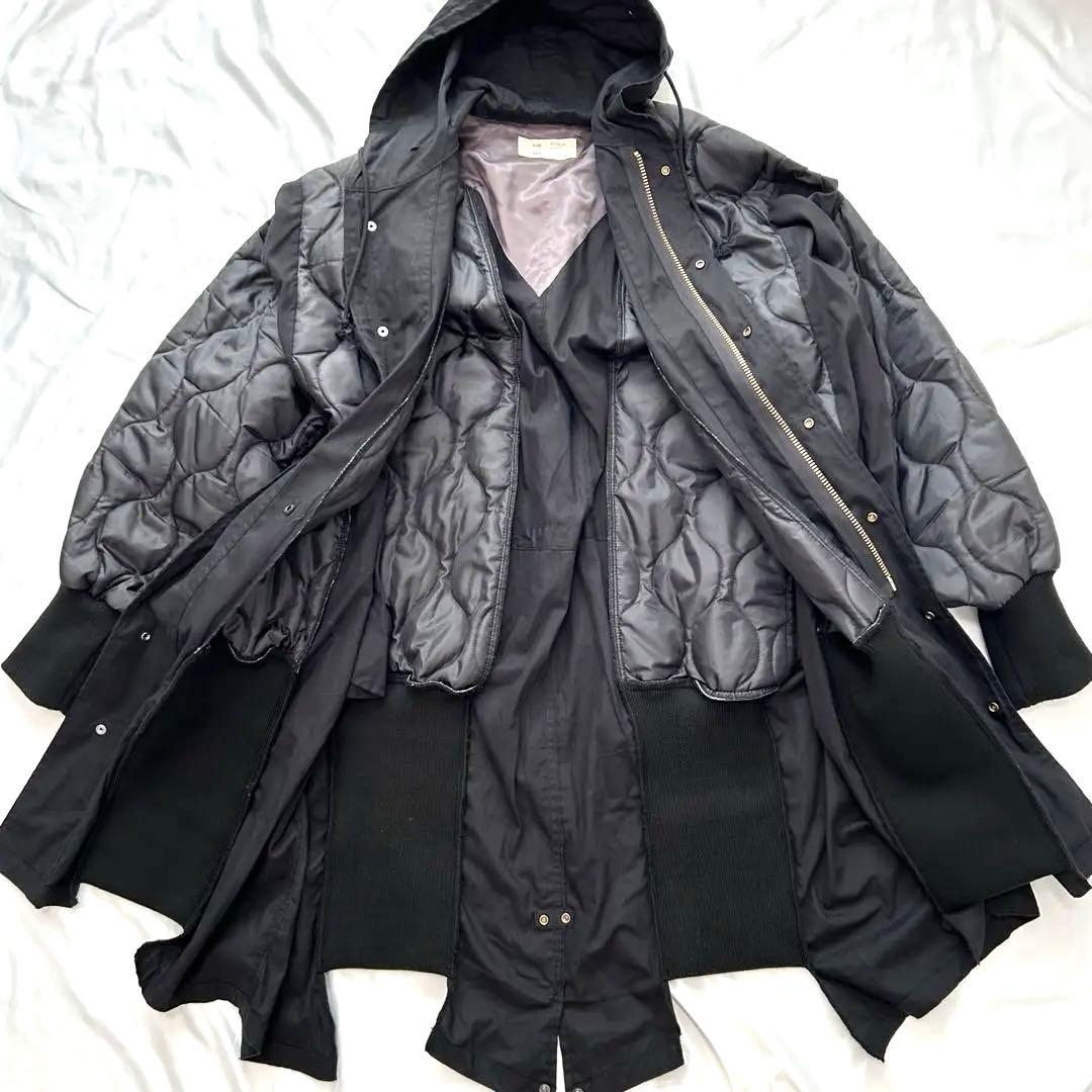 77circa キルティング リメイク中綿モッズコート 復刻版 美品 希少