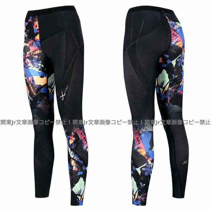 新品 L 可愛柄 CW-Xジェネレーターモデル2.0 スポーツタイツ レギンス